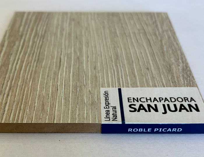 MELAMINA SOBRE MDF ROBLE PICARD - 18MM - 2.75X1.84M