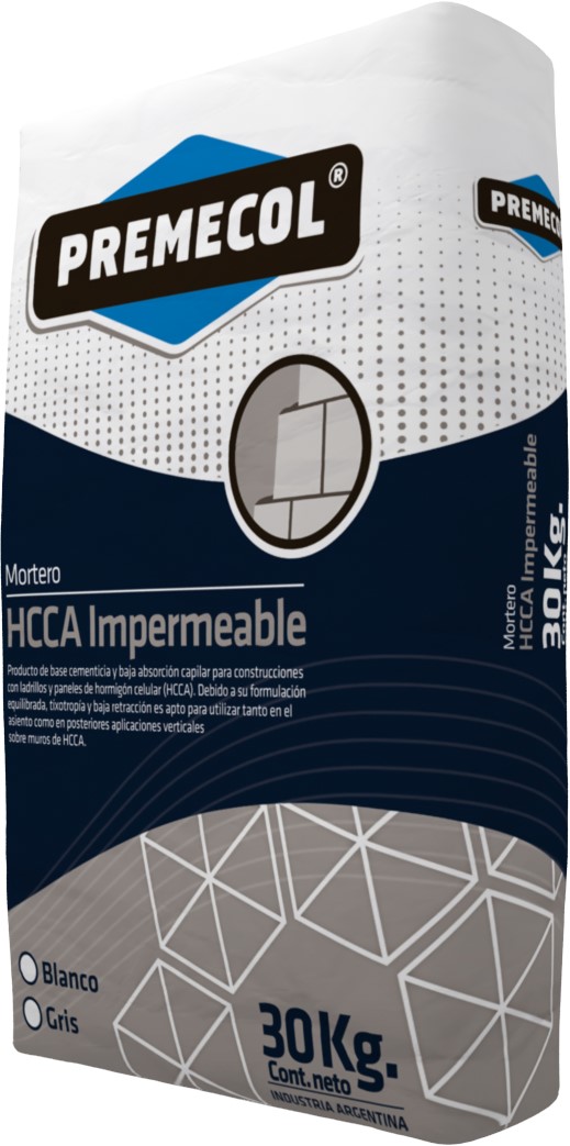 Premecol MORTERO HCCA IMPERMEABLE GRIS 30Kg