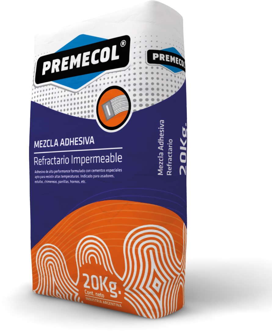 ADHESIVOS Premecol REFRACTARIO 20KG