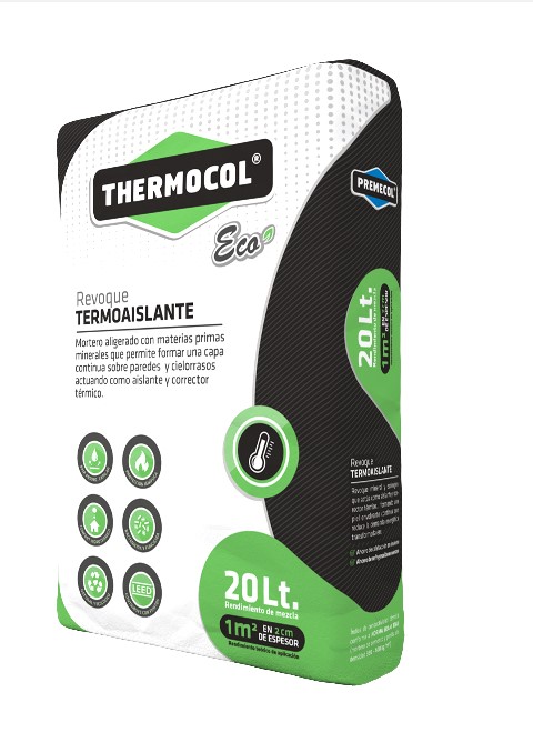 Premecol THERMOCOL REVOQUE TERMOAISLANTE 10 Kg