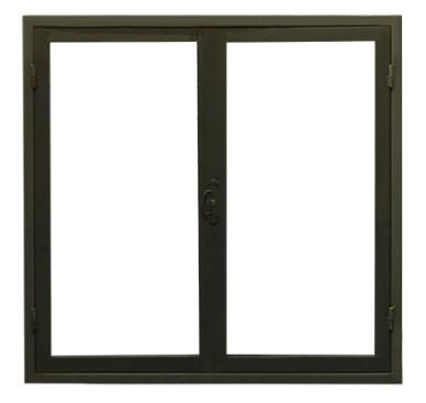 Ventana chapa liviana de abrir ventana simple 120 x 100